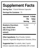 Blueberry 16000 mg, Blueberry 16000 mg antioxidant supplement