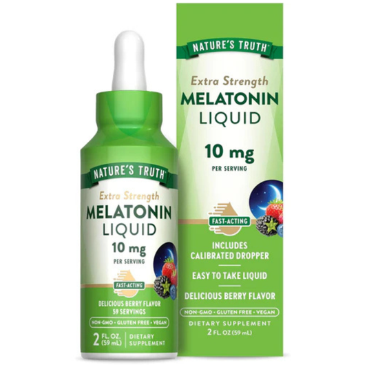 Melatonin 10 mg Liquid Berry Flavor