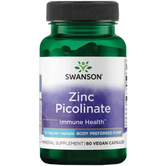 Zinc Picolinate - Body Preferred Form 22mg