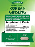 Korean Ginseng 1500 mg
