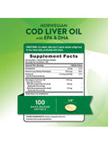 Norwegian Cod Liver Oil with EPA, DHA