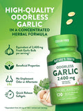 Odorless Garlic 2400 mg