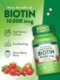 Biotin 10,000 mcg | Maximum Strength