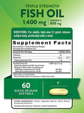Fish Oil Omega 3 1400 mg