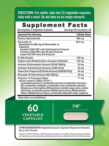 Probiotics with Multi-Enzymes