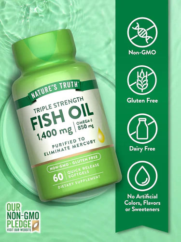 Fish Oil Omega 3 1400 mg
