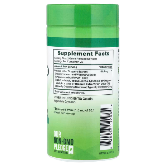 Oil Of Oregano 4,000 mg