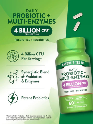 Probiotics with Multi-Enzymes