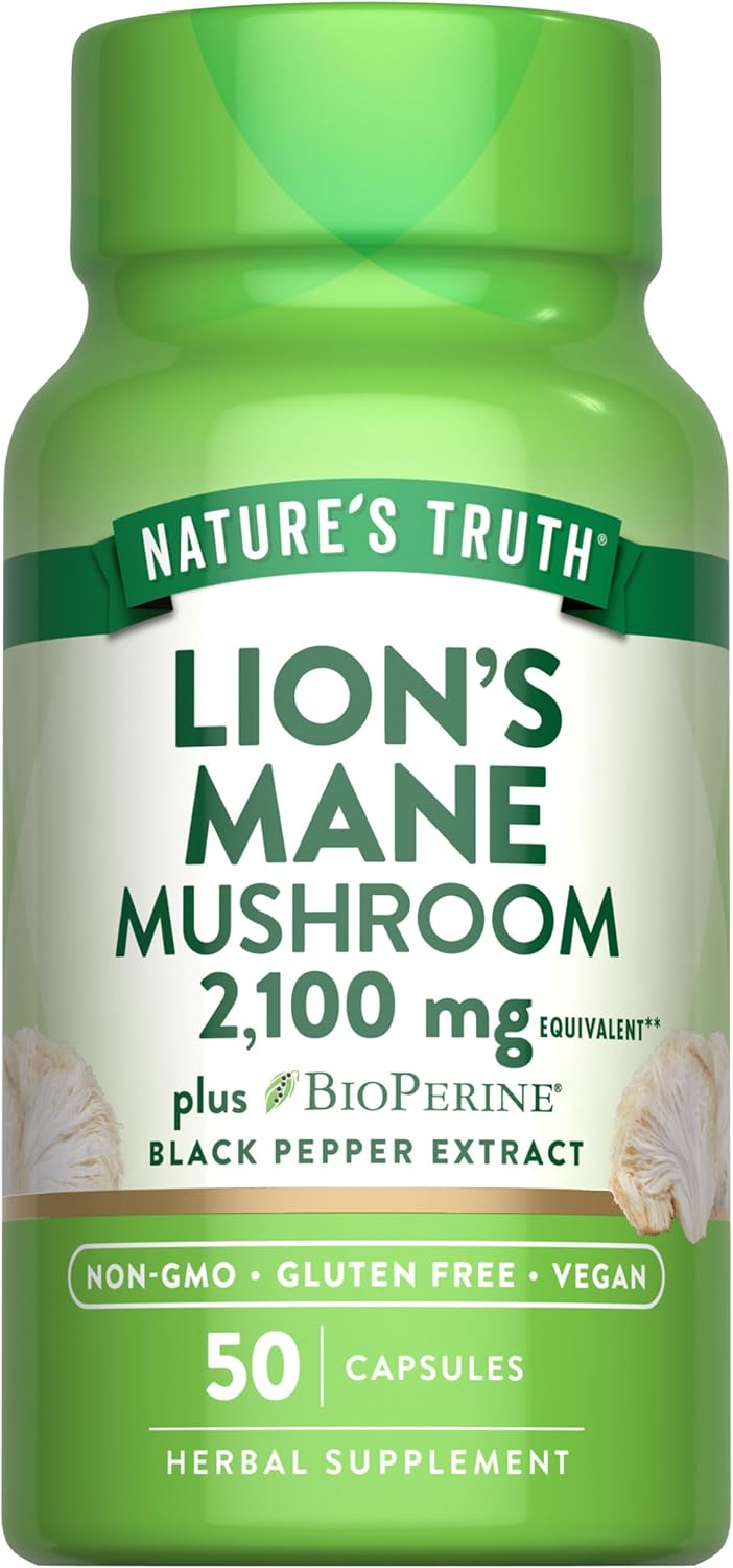 Lions Mane Mushroom 2100mg