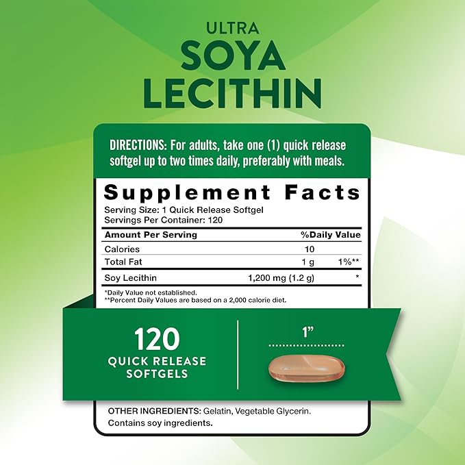 Soya Lecithin 1200 mg