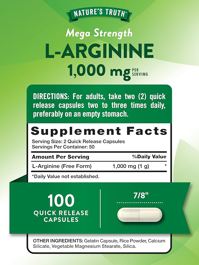 L-Arginine 500 mg