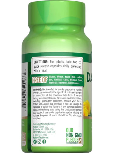 Dandelion Root Extract 1800mg