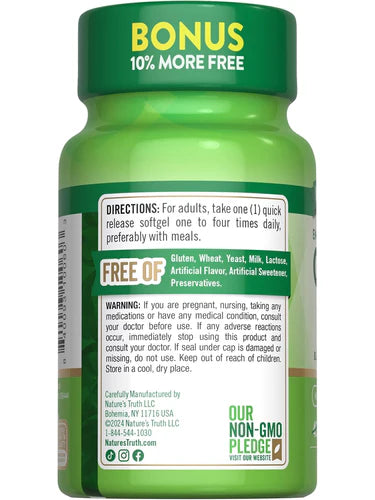 CoQ-10 100 mg with Black Pepper