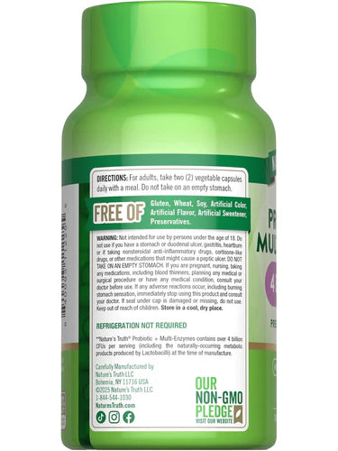 Probiotics with Multi-Enzymes