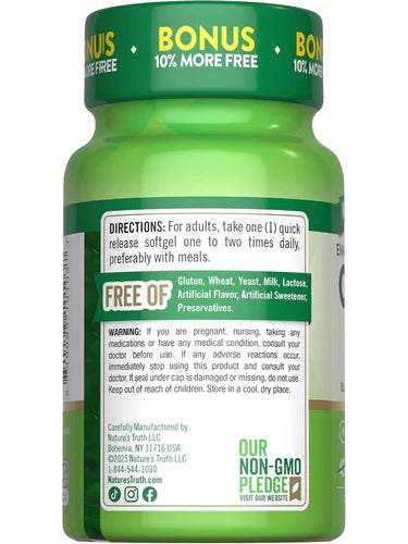 CoQ-10 200 mg with Black Pepper