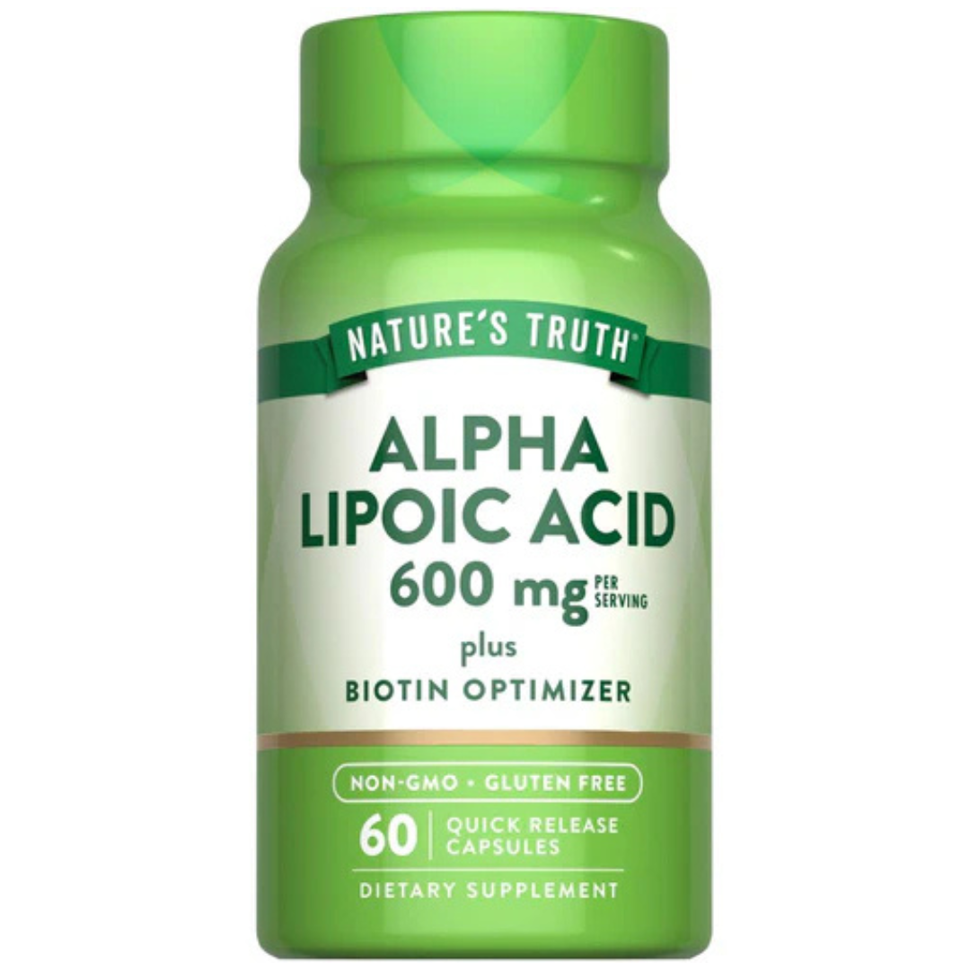 Alpha Lipoic Acid 600mg with Biotin
