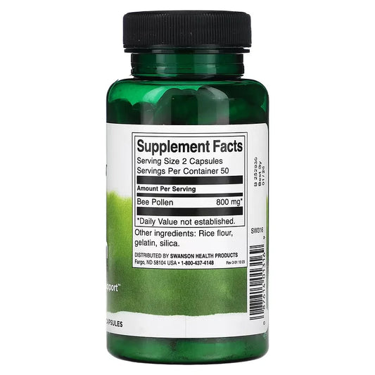 Bee Pollen 400 mg, Bee Pollen 400 mg Health Benefits