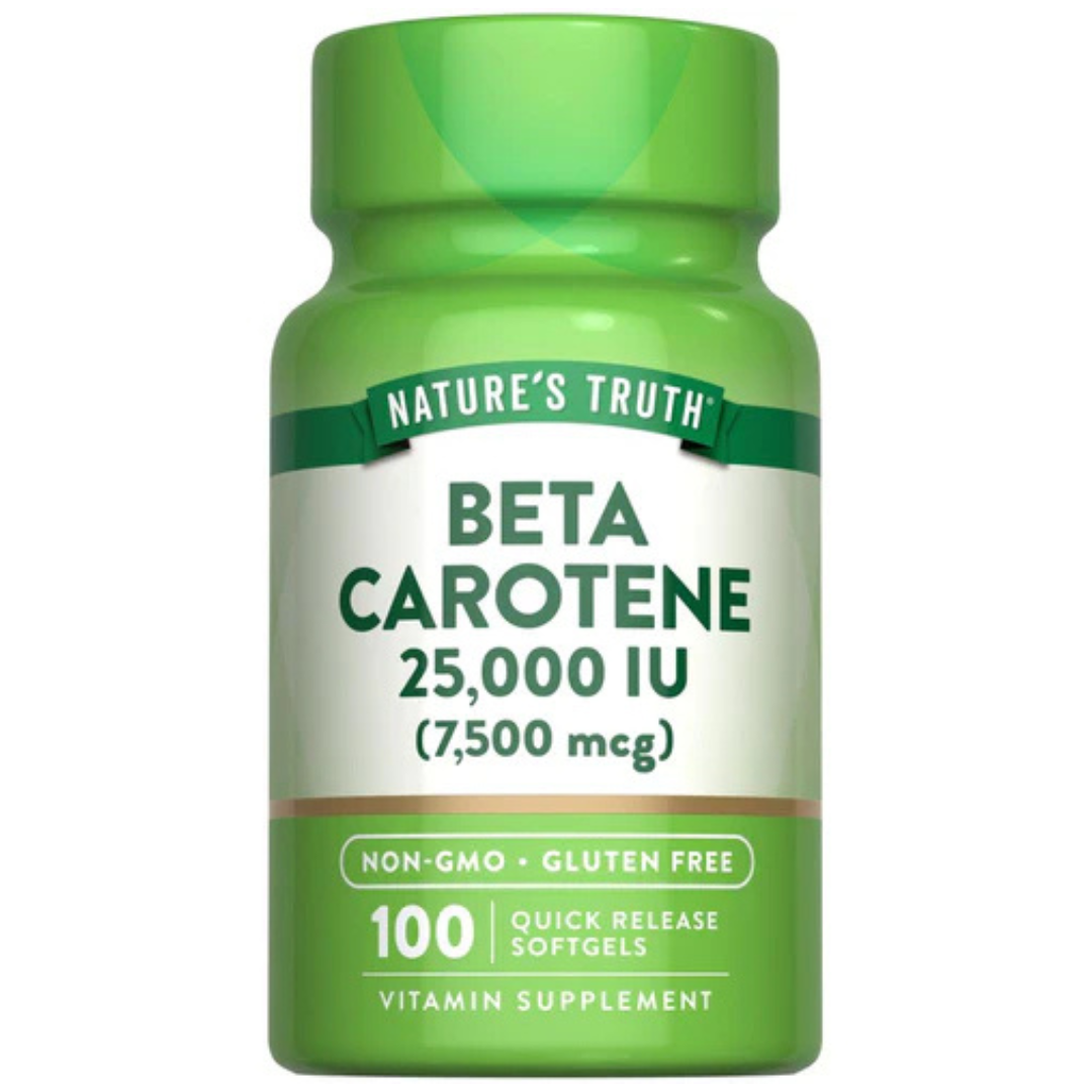 Beta Carotene 25,000 IU (7500 mcg)