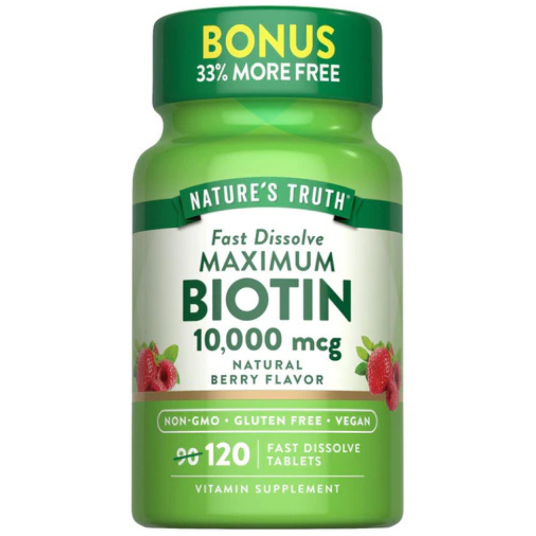 Biotin 10,000 mcg | Maximum Strength