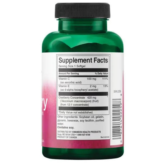 Cranberry Whole Fruit Concentrate - Super Strength 420mg