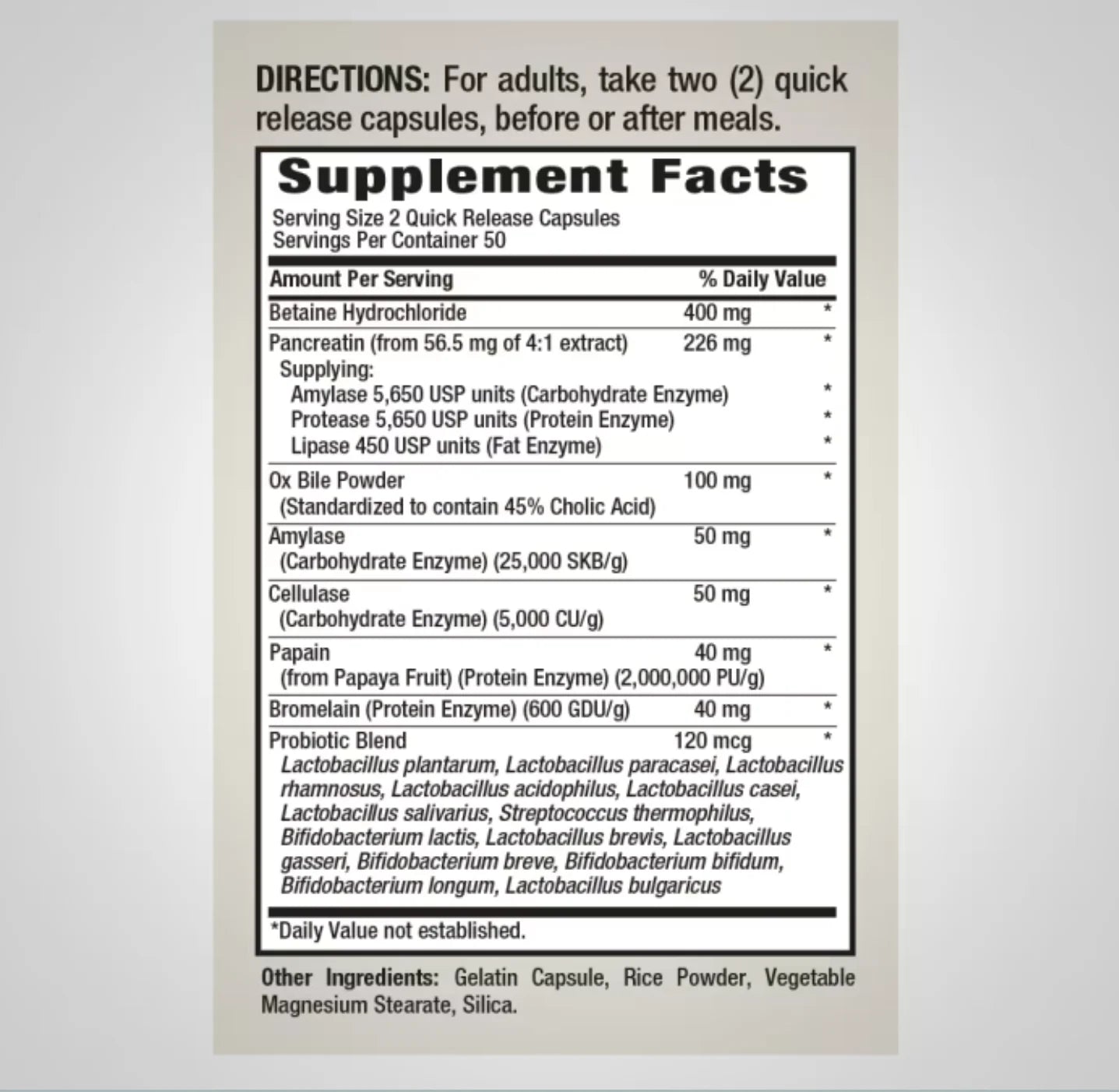 Digest-IT Multi Enzymes, Digest-IT Multi Enzymes supplements for indigestion