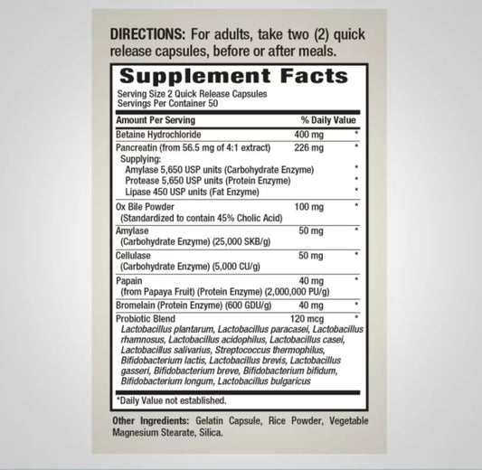 Digest-IT Multi Enzymes, Digest-IT Multi Enzymes supplements for indigestion