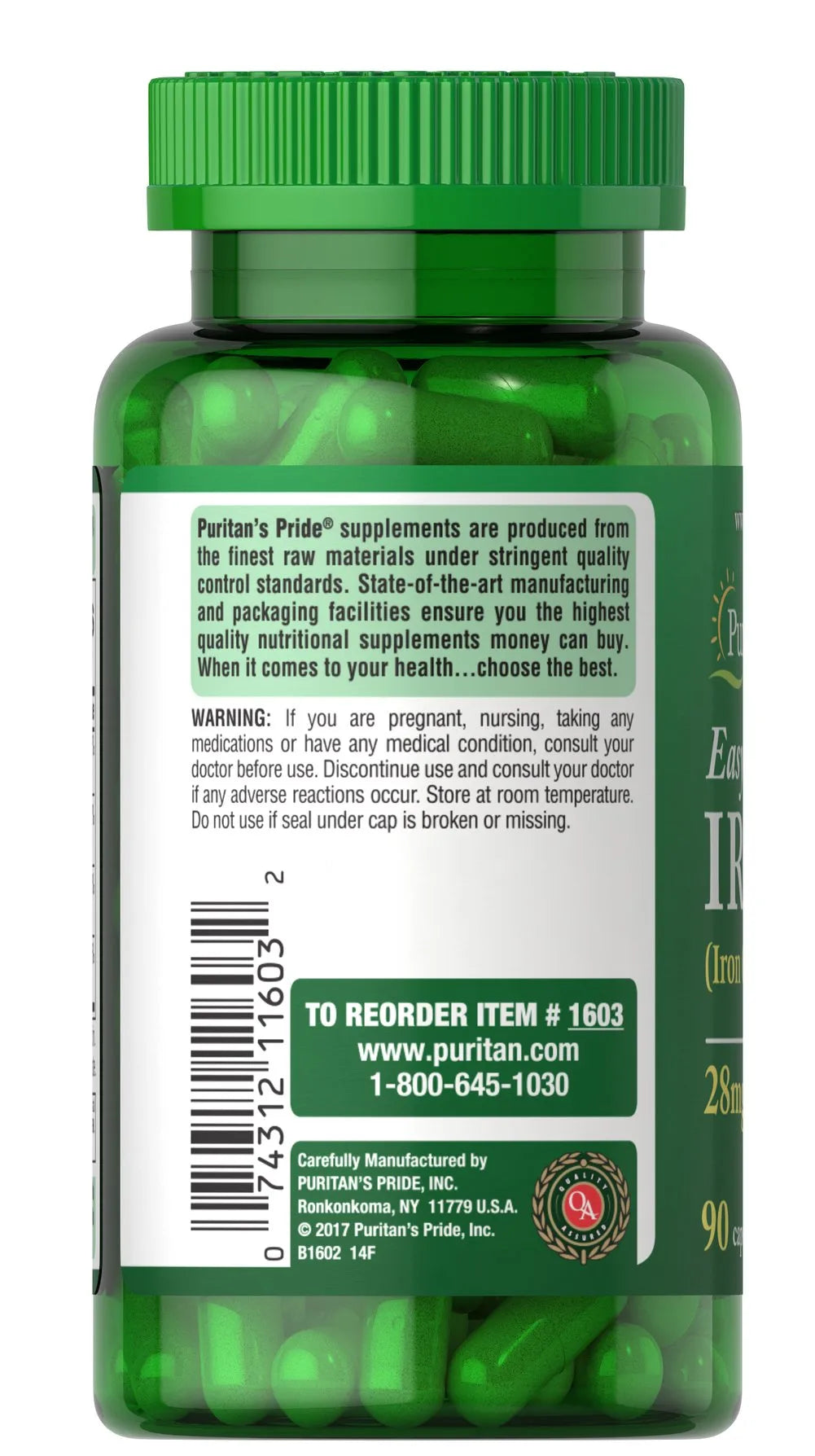 Easy Iron 28 mg Iron Glycinate