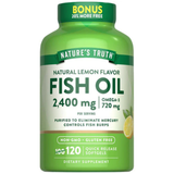 Fish Oil 2400 mg | Lemon Flavor
