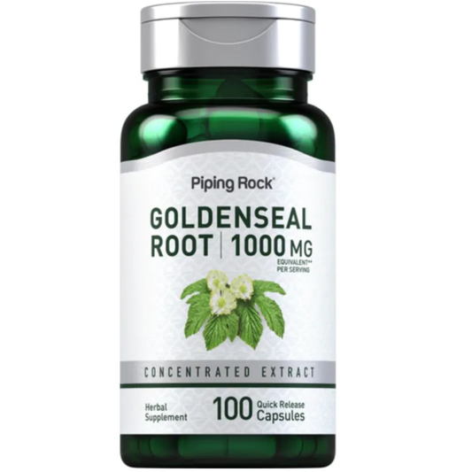 Goldenseal Root 1000 mg, 1000 mg Goldenseal root 1000 mg for digestion