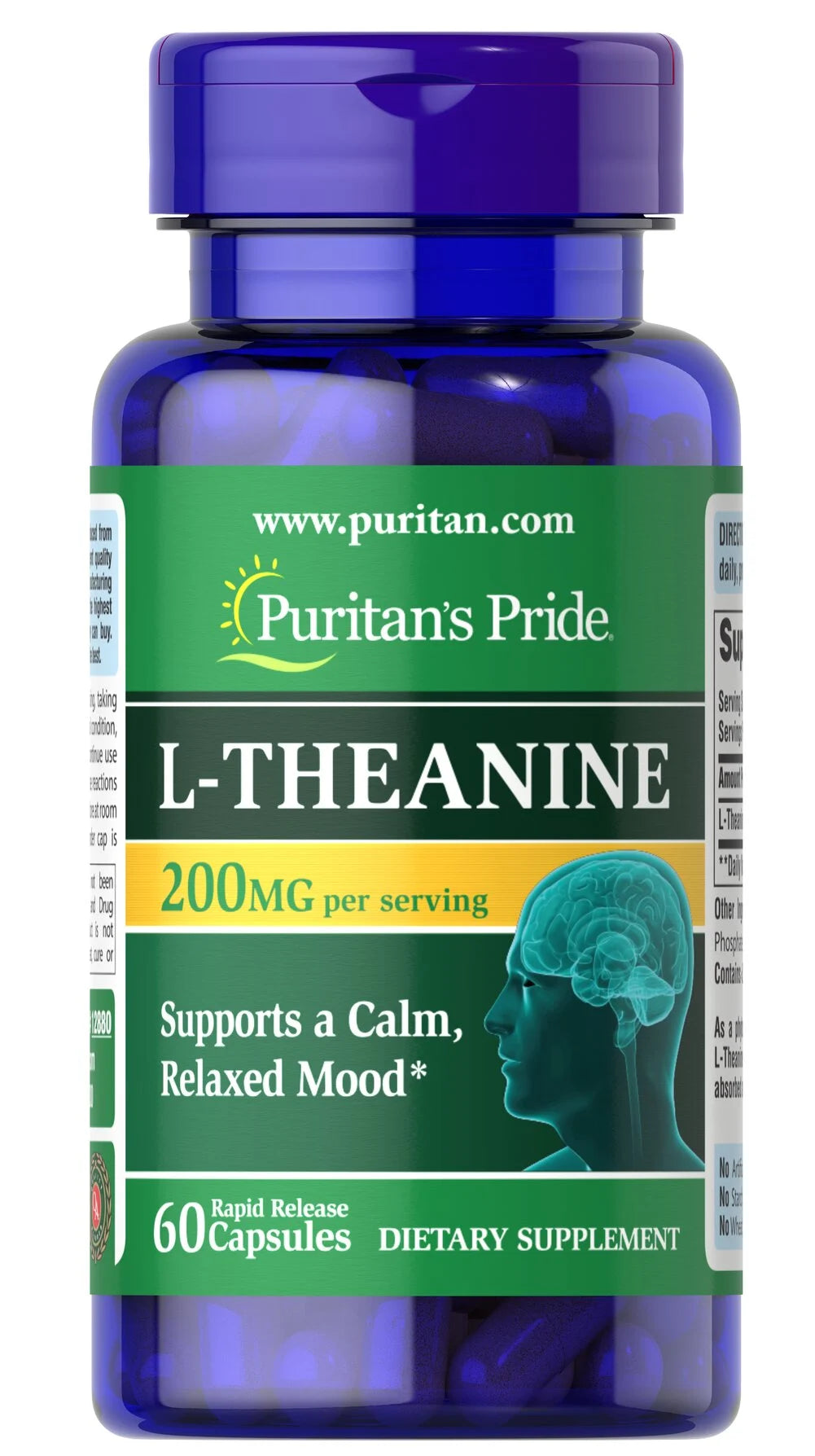 L Theanine 200 mg