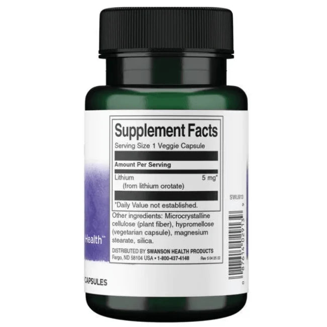 Lithium Orotate 5 mg