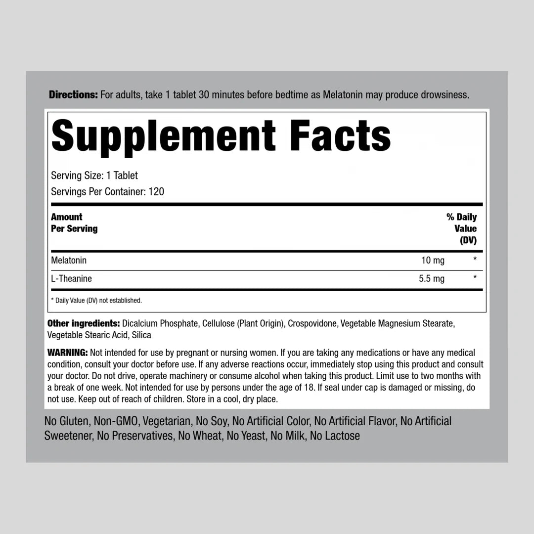 Melatonin 10 mg Tablets