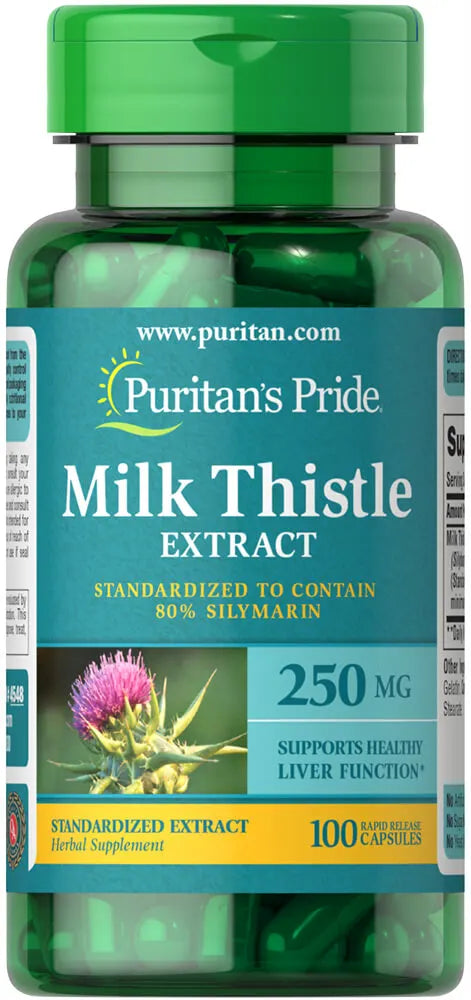 Milk Thistle Standardized 250 mg
