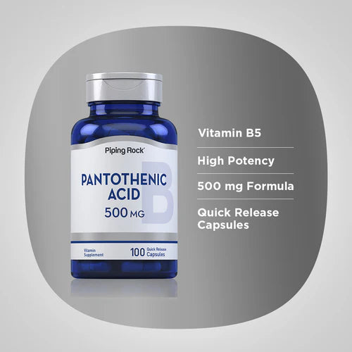 Pantothenic Acid 500 mg