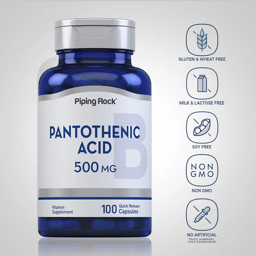Pantothenic Acid 500 mg
