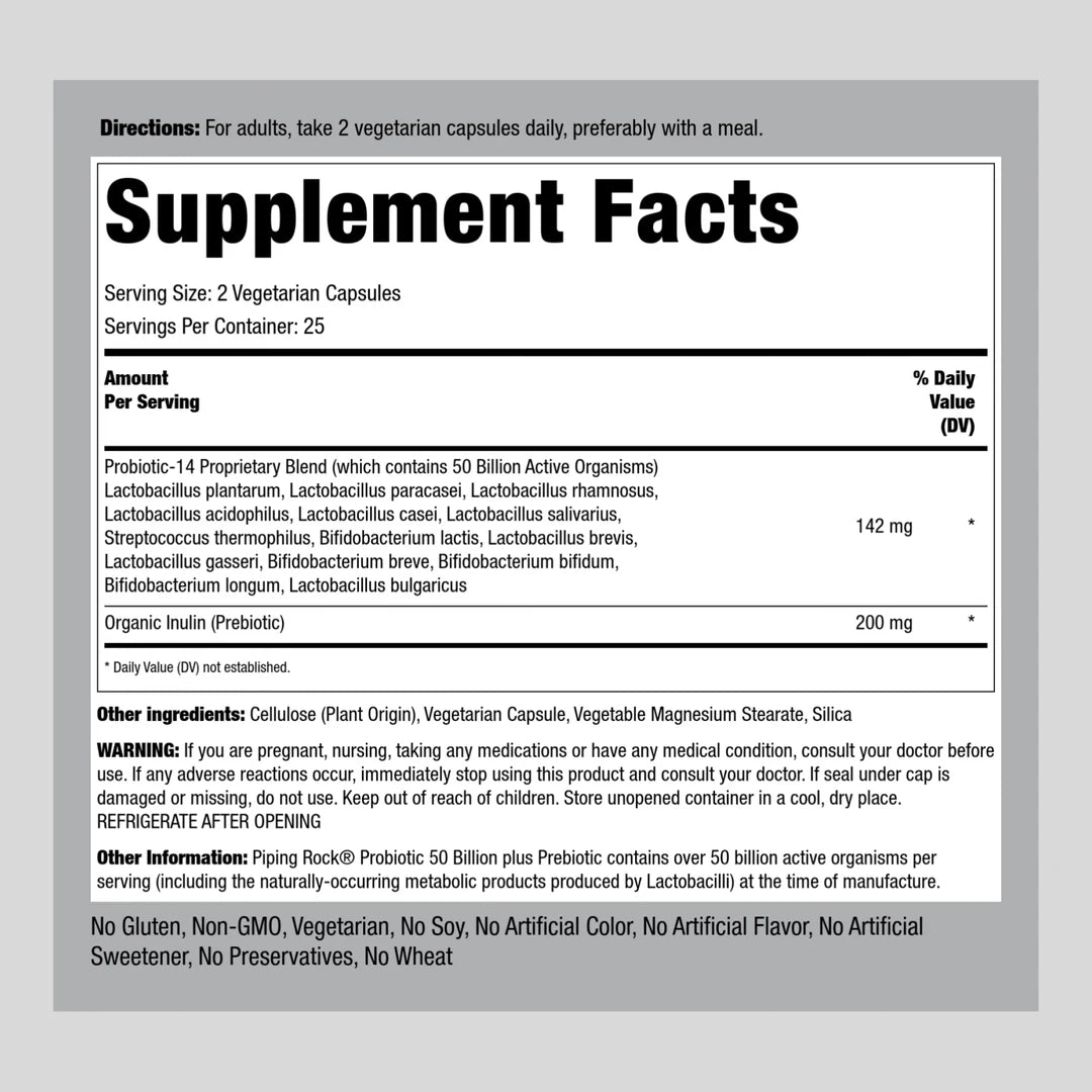 Probiotic 14 Strains 25 Billion