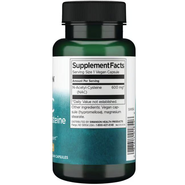 NAC N-Acetyl Cysteine 600mg