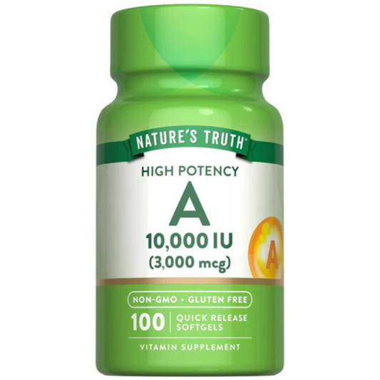 Vitamin A 10,000 IU (3000 mcg)