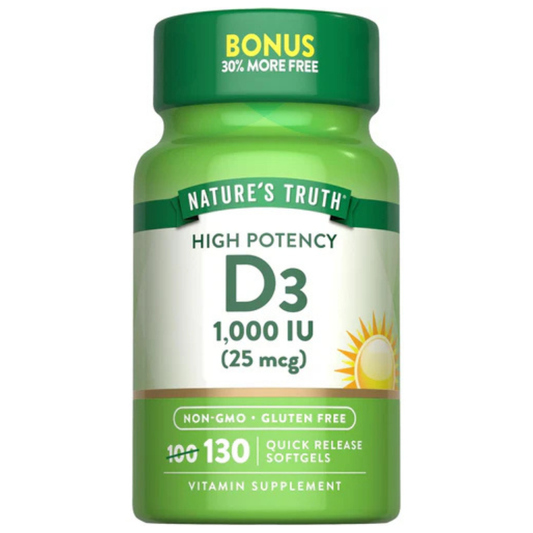 Vitamin D3 1000 IU (25 mcg)