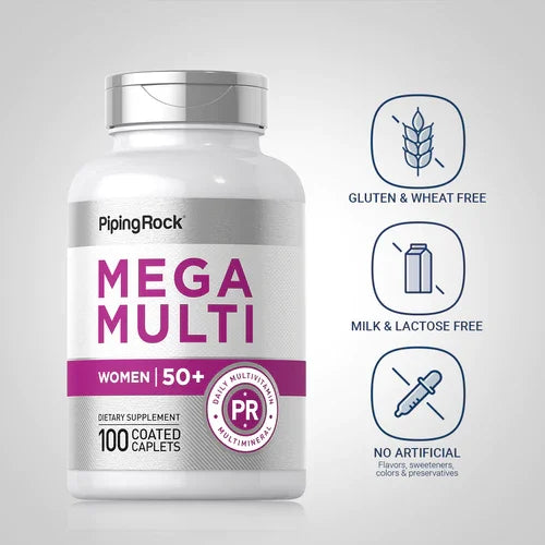 Women's Mega Multivitamin 50 Plus