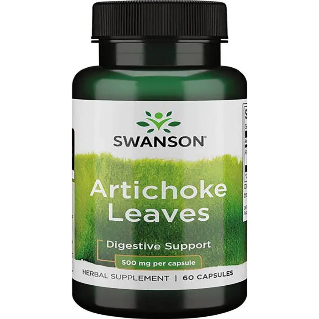 Artichoke Leaf 500 mg, Artichoke 500 mg Leaf Natural Supplement