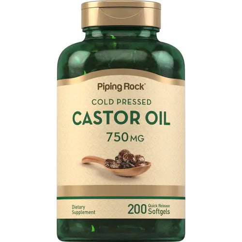 Castor Oil Cold Pressed 750 mg, Cold Pressed Castor Oil Pressed 750 mg benefits