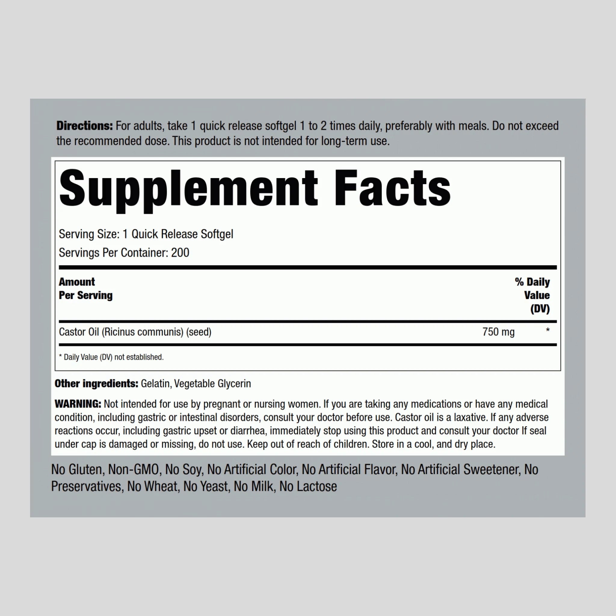 Castor Oil Cold Pressed 750 mg, Cold Pressed Castor Oil Pressed 750 mg benefits