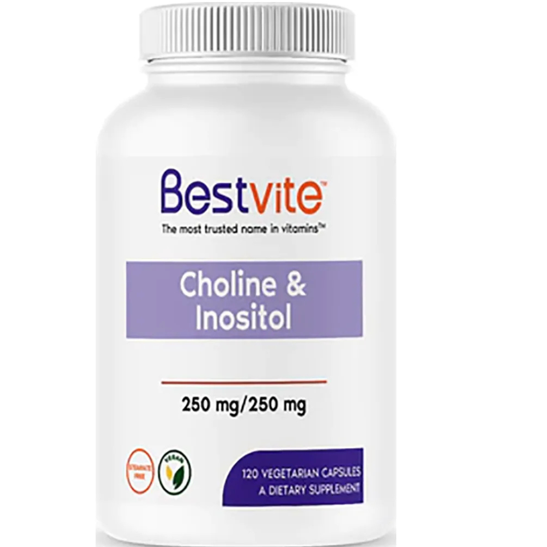 Choline and Inositol 250mg, Best Choline Inositol supplements