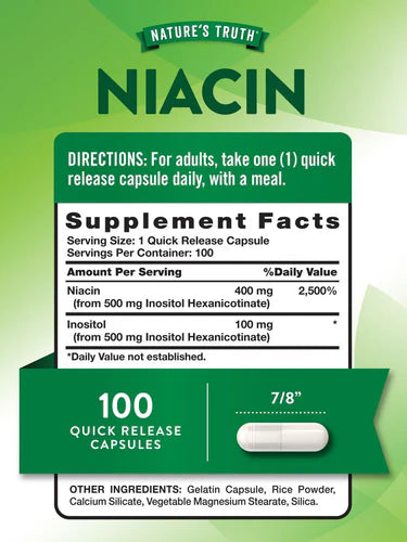 Niacin 500 mg