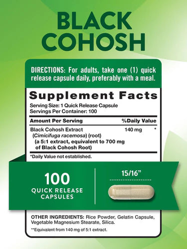 Black Cohosh 700 mg