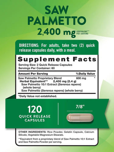 Saw Palmetto 2400 mg