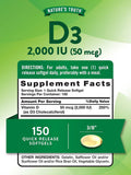Vitamin-D3 2,000 IU