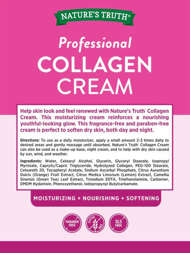 Collagen Cream, Collagen cream for glowing skin