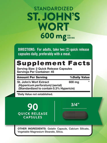 St. John’s Wort 600 mg
